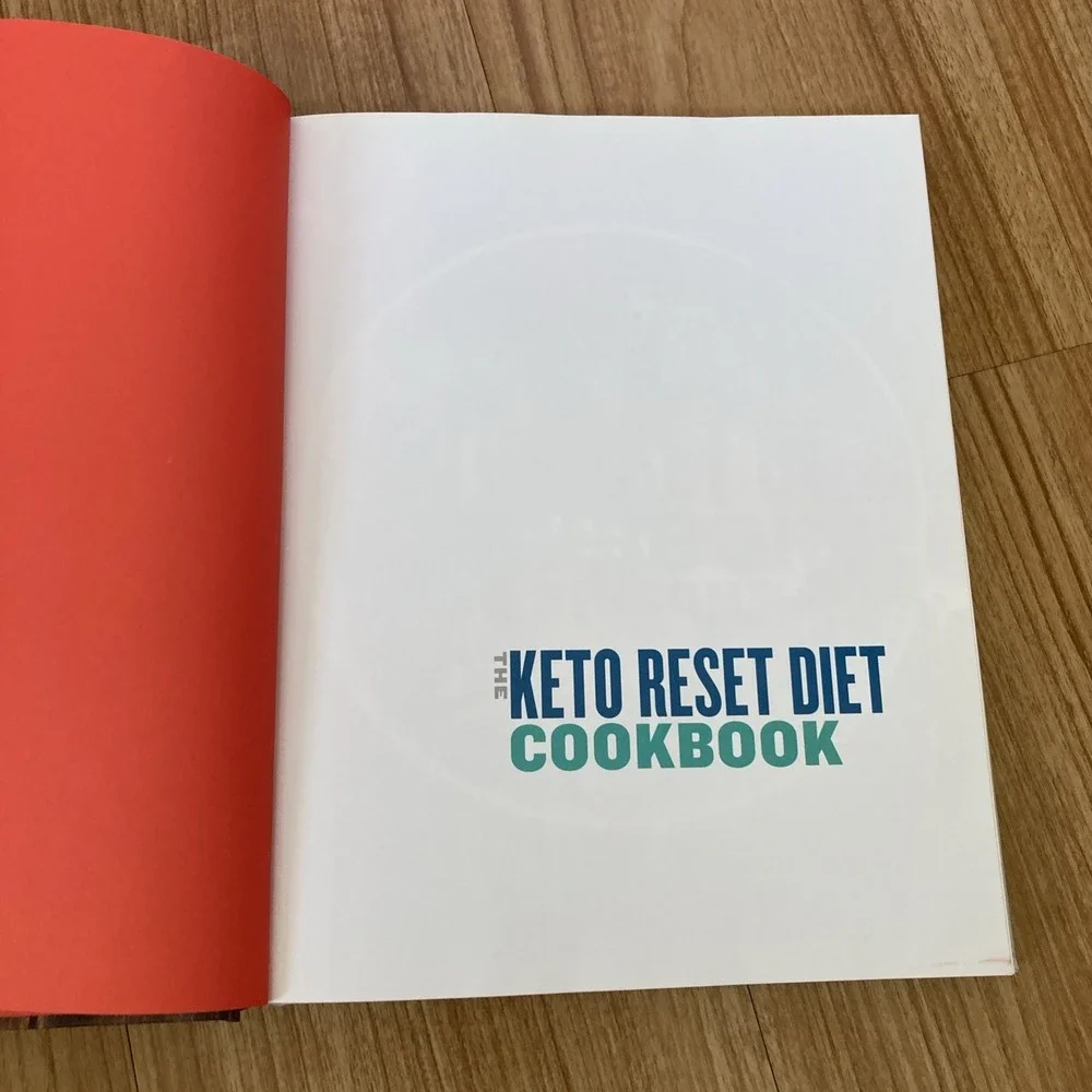 Mark Sisson The Keto Reset Diet Cookbook Hardcover Book Nutrition Healthy Living